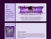 Tablet Screenshot of orphancomputers.net